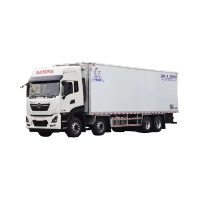 20-25 Ton Capacity New Refrigerated Transportation Truck Euro 5 Diesel Manual Transmission -18~8 Temperature Range