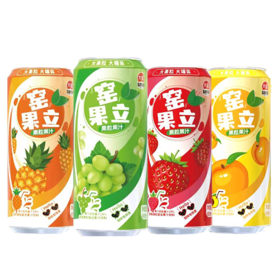 Fruit Juice Provider 490ml Soft Drinks Customize Fruit Juice Beverage