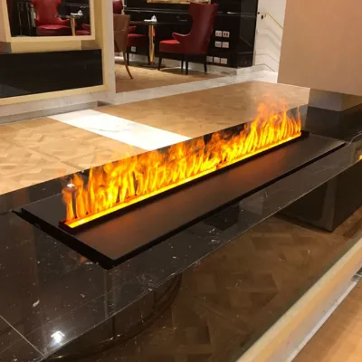 Indoor 1500 Mm Chimney Mantels 3d Water Steam Electric Fireplace