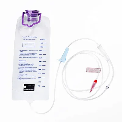 High Quality Sterility Adult Disposable Pvc Medical Enteral Feeding Bag