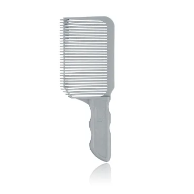 New Clipper Comb MEN'S STYLING Flat Hair Comb Curved V-shaped Barber Comb Positioning Gradient Detangling Hair Magic