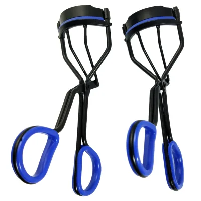 Black Eyelash Curler With Silicone Pads Beauty Tool for Lashes Curls