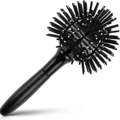 Private Label 3D Curly Brush Curl Styling Hair Curling Tool