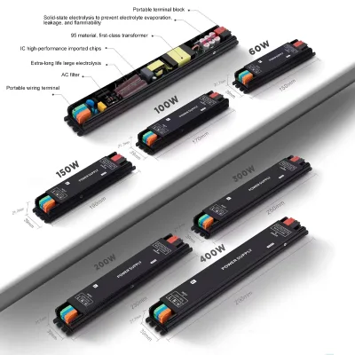 Maximizing Performance with Constant Voltage LED Strip Driver Switch Power Supply 30W~400W
