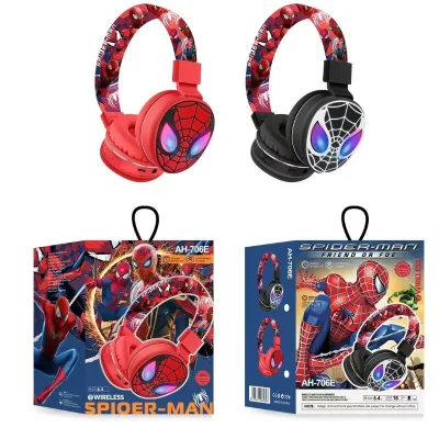 Best-selling Over-ear Wireless Headphones Active Noise Cancellation (ANC) Stitch Cartoon Designs Children's Headphones Foldable