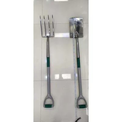 Horticultural Silver Spade D-Shaped Handle Ceremonial Spade Polished Finish Various Shapes Customization Available