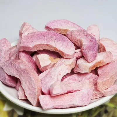 Fresh High Quality Snack Frozen Dried Nectarina Freeze-dried Peach Slices