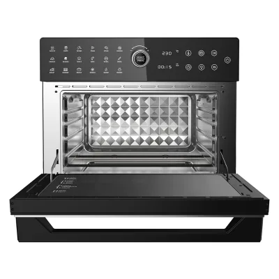 Air Fryer Toaster Oven Is Built to Be User-friendly While Suiting Multiple Cooking Baking Even Dehydrating and Rotisserie Needs