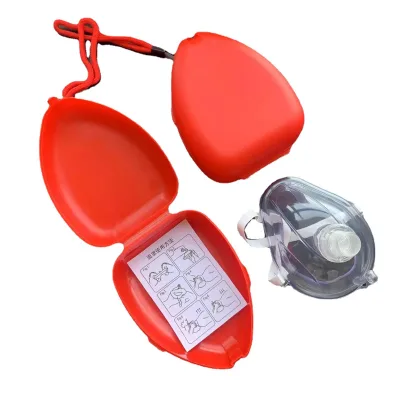 Good Quality Artificial Respirator First Aid Emergency CPR Oxygen Face Mask Cardiopulmonary Resuscitation CPR Mask