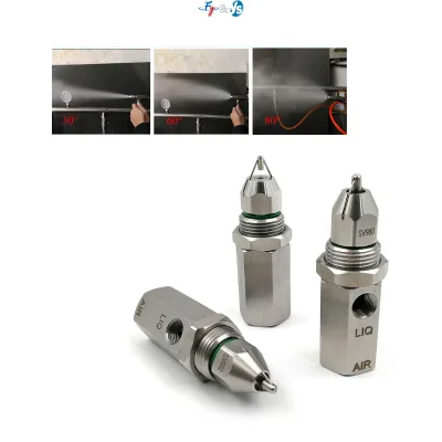 Ultrasonic Air Atomizing Nozzle, Fine Mist Nozzle for Cooling Humidifying,ultrasonic Dry Mist Nozzle, Ultrasonic Spray Nozzle