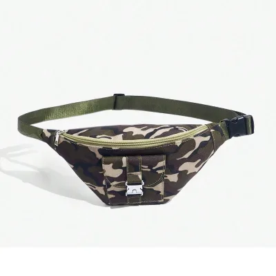 Waterproof Fishing Camouflage Utility Sport Outdoor Tactical Waist Bag With Adjustable Strap