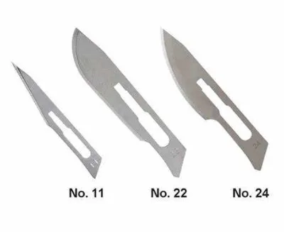 Medical Small 100Pc Packing Fixed Ophthalmic Scalpel Streil Micro Surgical Surgery Blades