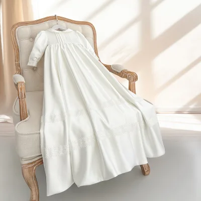 High Quality Christening Dress Girls Formal Kids Lace Wedding Dress Baby Evening Party Princess Dresses