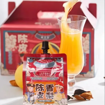 Best Price Sale NFC Juice Aged Tangerine Peel Moisten the Lungs Clear Lung and Moisturize Throat Pear Juice