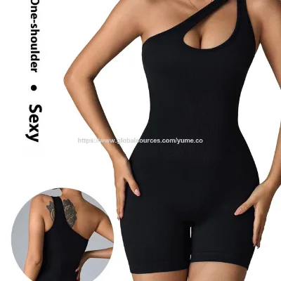 Women's Plus Size Sports One-Piece Jumpsuit Adjustable Shoulder Straps Seamless Spandex/Nylon Tight Yoga Pants Fitness