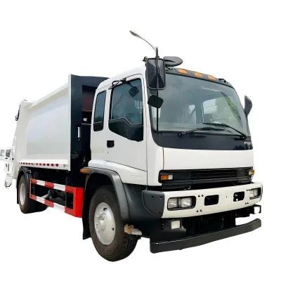Stock Available 10 Ton Hydraulic Garbage Compaction Truck Self Loading Residential Waste Collection Best Price