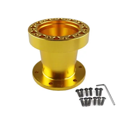 High Quality Aluminum Racing Quick Release Steering Wheel Hub Adapter 51/76/101mm Height New Condition Snap Performance Parts