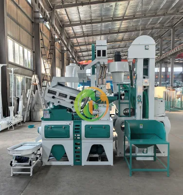 1 Ton Per Hour Rice Milling Line Rice Cleaning Destoner Whitening Machine Rice Miller