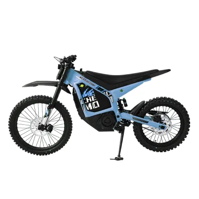 96V 6000W Electric Dirt Bike High Power Motor Large Capacity Battery OEM ODM Free Bike & APP Factory