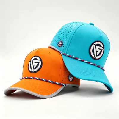 Custom Logo Golf Cap Breathable Mesh Outdoor Sports Baseball Cap Wholesale Adjustable Sun Cap