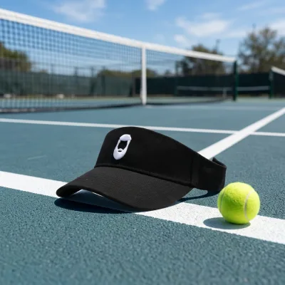 Oem Maufacuturer Universal Custom Embroidered Men's Short Sports Visor/sun Visors Cap