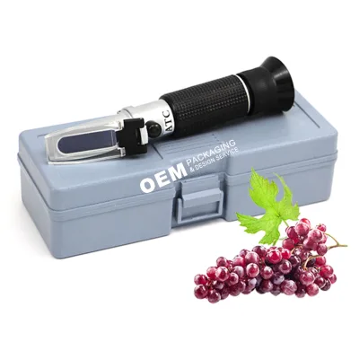 Professional Handheld Alcohol Digital Red Sugar Wine Refractometer