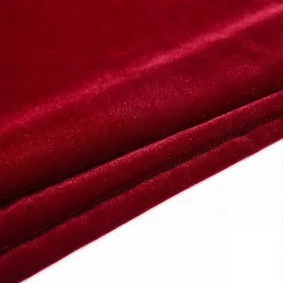 High Quality Luxury Soft Middle Eastern Countries Non Elastic Polyester Velvet Fabric 9000 for Fashionable Dress