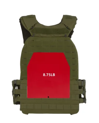 Steel Plates for TACTICAL Weight Vest Plates 5.75lb/8.75lb/14.5LB Plate Carrier Weighted Vest