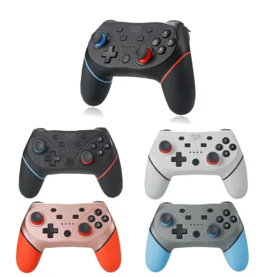 Wireless Joystick for Switch NS Pro Controller Six Axis Shock Adjustable Double Motor BT Switch Game Controller Wireless Gamepad