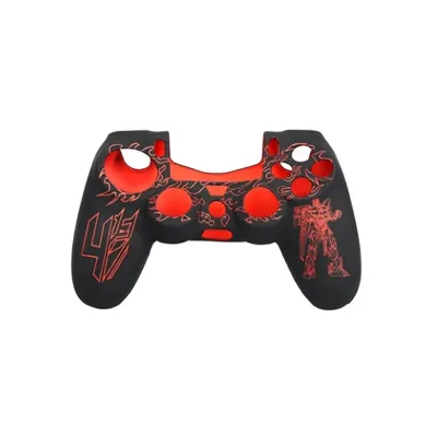 Premium Tight Fit Silicone Skin Case for PS4 Game Controller Sweat Resistant Ergonomic Comfort Protective Shell
