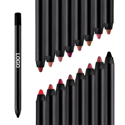 Long-lasting Waterproof Lip Pen Mineral-based Lip Liner Pencil with Custom Logo Features Natural Ingredients