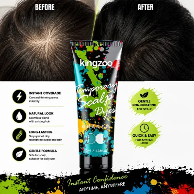 Waterproof Scalp Loss Solution Scalp Concealer Cream High Quality Touch up & Line Shadow Coverage