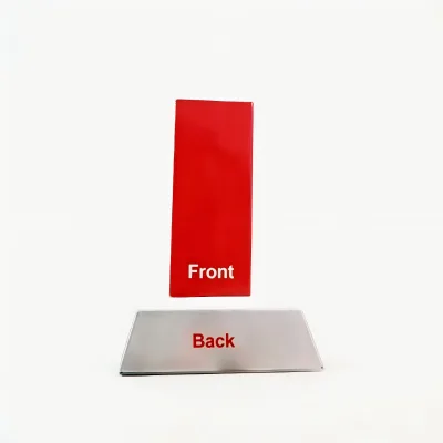 Red Color 100*200mm Water Washing Photopolymer Pad Printing Plate for Tampon Printing Machine