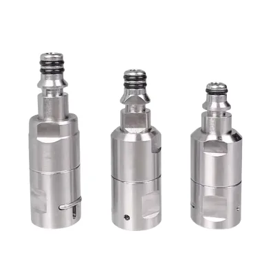 High Pressure Water Gun Anti-winding Adaption K Series Water Pipe Connector Stainless Steel Fittings