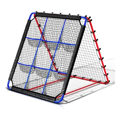 Portable Softball Baseball Training Equipment Multi Sport Bounce Back Net 12 Angle Baseball Pitching Net
