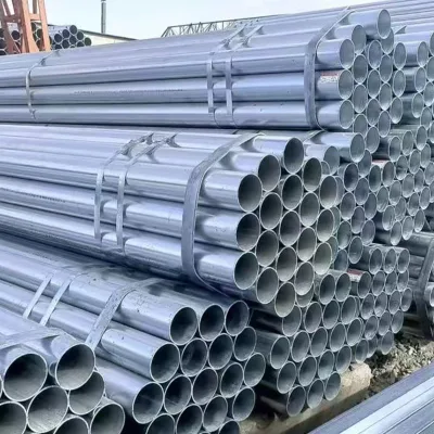 Hot-dip Galvanized Steel Pipe Q235 ASTM/BS Standard Welding Service for Building Construction