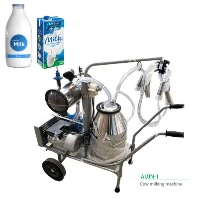 2026 New Design Portable Electric Single Pipeline Milking Machine Mini Portable Milker Machine