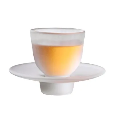 Glass Atomizing Cup, Crystal Glass Tea Cup, Single Kung Fu Tea Set, Tea Drinking and Tasting Cup