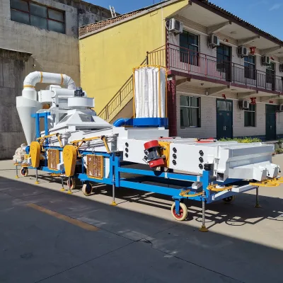 Combined Seed Cleaner with Stone Remove Bad Seed Remove Size Sorter