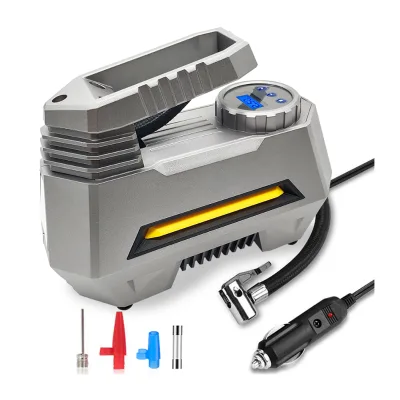 12V Portable 22 Cylinder Electric Digital Automatic Tire Inflator Air Pump for Car