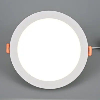 Modern Aluminum Led Recessed Downlight Flat 5W-30W Hotel Home Office Ceiling Embedded 120 Degree Durable Anti-Glare CCC AK-TECH