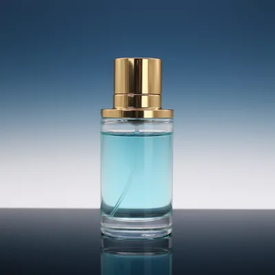 Trapezoid Customizable Luxury Glass Perfume Bottles with Threaded Cork Seal Private Label Option Aroma Garden PGB702