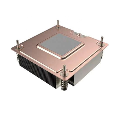 1U Passive Copper VC CPU Cooler Vapor Chamber Heat Sink
