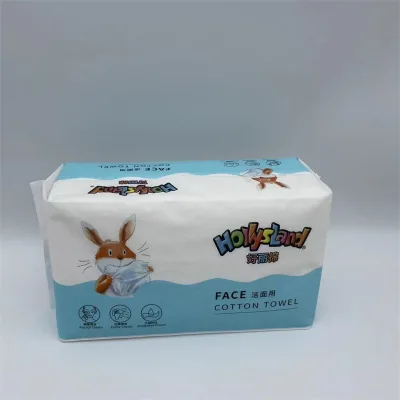 Private Label Facial Biodegradable Pedicure Towel Hand Cleansing Beauty Salons Bath Makeup Remover Wipe Disposable Towel