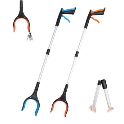 Foldable Picking Clip, Thickened Steel, Picking up Items, Gardening Clip, Non Bending Picking Device