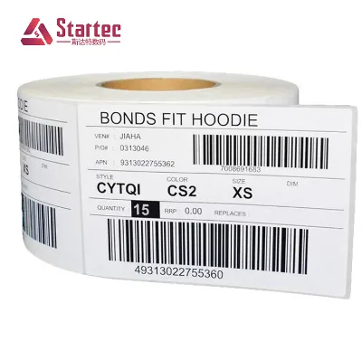 Custom Printed Oil-resistant Water Resistant Adhesive Food Packaging Date Labels for Agoc Barcode Printers