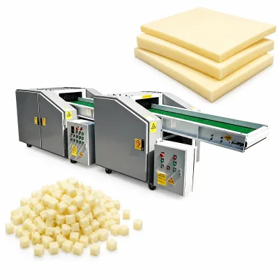 Factory Price Square Cut Foam Granulator Sponge Grinding Shredding Vertical Foam Crushing Machine Sponge Cutting Machine