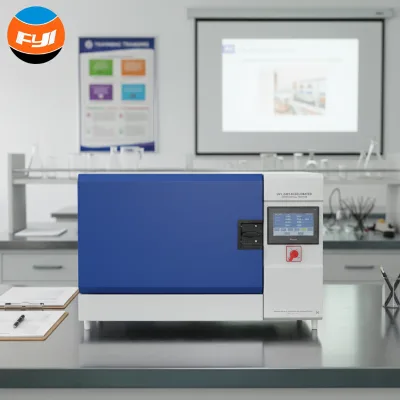 Bench UV Light Accelerated Weathering Tester Touch Screen Stainless Steel High Accuracy DW1412 FYI Brand 1 Year Warranty 220V