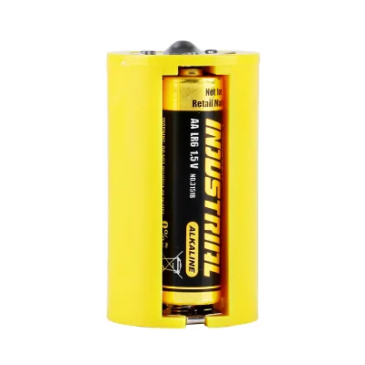 GTE 503D 1.5V 3 AA to 1 D Size Plastic CE Certified Parallel Circuit Battery Converter Adapter Case
