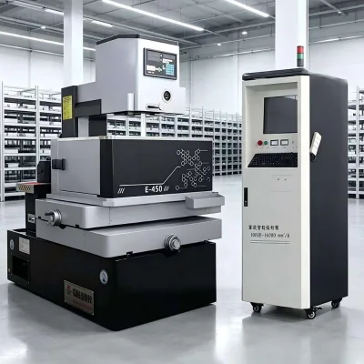 Popular Export E Type Multicut Ra 1 Point 2 Micron Finish PLC Medium Speed CNC Wire EDM Machine with Motor & Gear Components